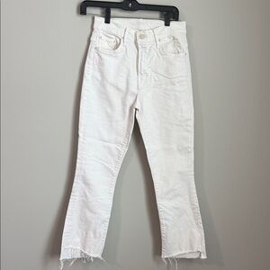 MOTHER The Insider Crop Step Frey